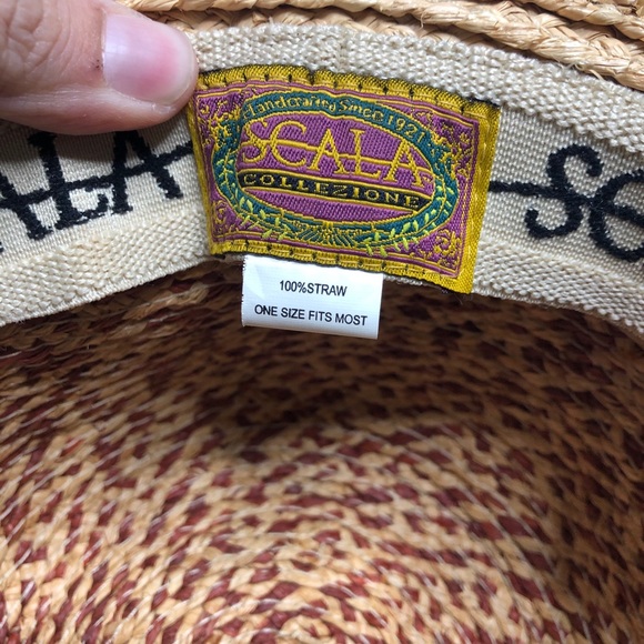 Women’s Scala Summer Straw Hat - Picture 6 of 7